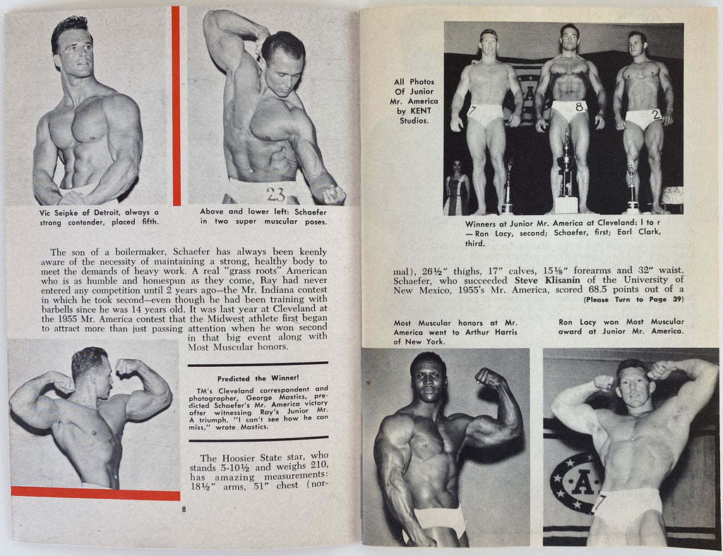 Tomorrow's Man: Vintage Physique Magazine Sept 1956 – Homobilia