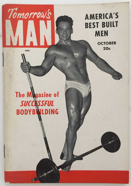 Tomorrow's Man: Vintage Physique Magazine October 1953