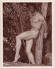 Western Photo Guild Original Vintage Photo: Pat Burnham Tied to Tree