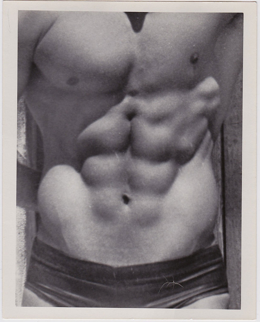 Vintage Physique Photo: Awesome Abs