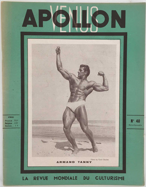 Venus Apollon rare vintage French physique magazine