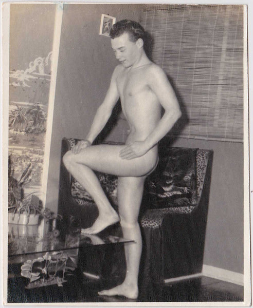 Very rare vintage gay photo by Art-Bob of model Rick Van
