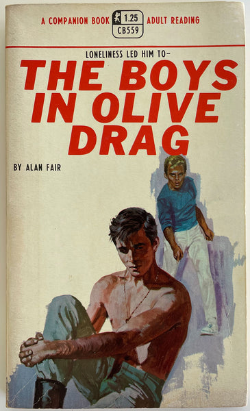 The Boys in Olive Drag  Vintage Gay Pulp Novel by Alan Fair