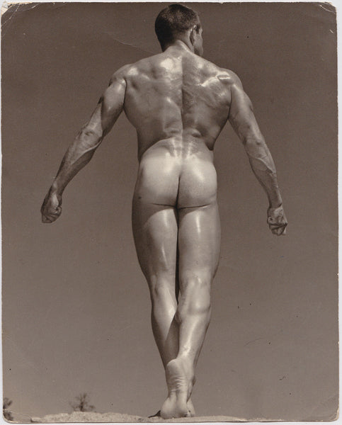 Western Photography Guild Male Nude Ray McGuire Rear View