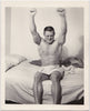 Kris Studio Male Nude: Frank Basepflug Waking Up Vintage Photo