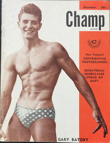 Champ Vintage Physique Magazine December 1962