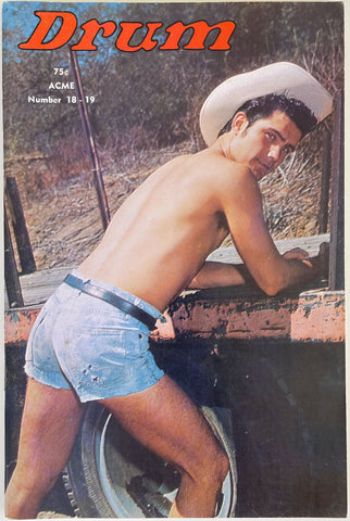 Drum Vintage Gay Magazine  September 1966, No 18-19