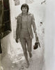Vintage Men's Fashion photo dated 1972. Designer: Gloria Gross, London Three-piece holiday outfit 