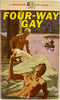 Four-Way Gay  Vintage Gay Pulp Novel by Dick Dale