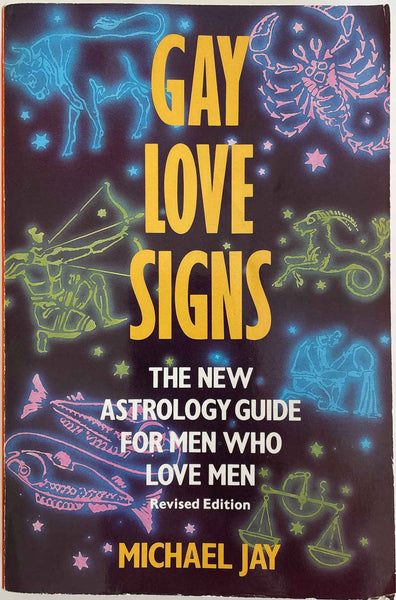 Gay Love Signs The New Astrology Guide for Men Who Love Men vintage gay book