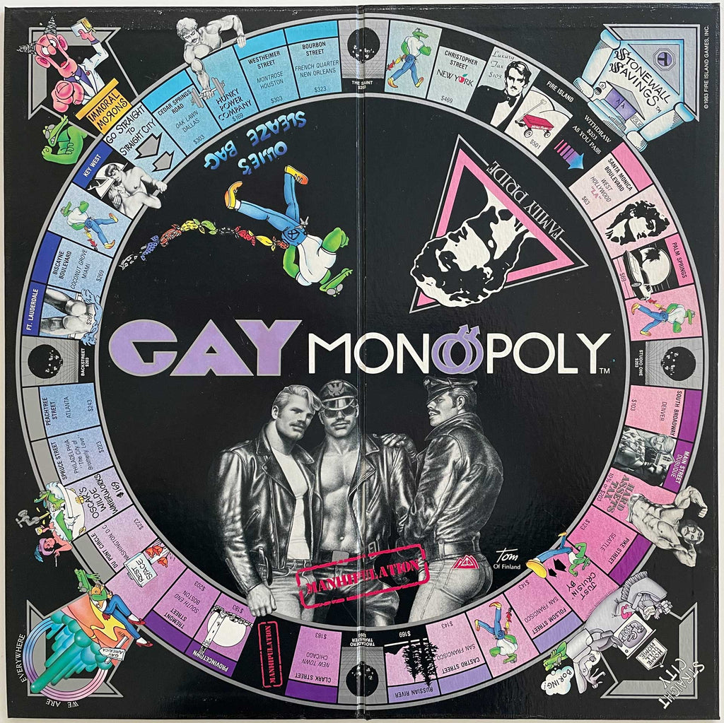 Gay Monopoly vintage board game 1983