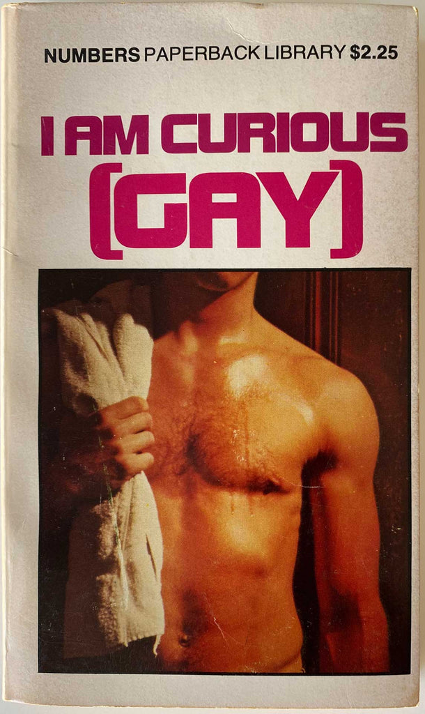 I am Curious (Gay) Vintage Gay Pulp Novel by Nils Moritzen 1978