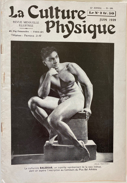 La Culture Physique: Vintage French Magazine