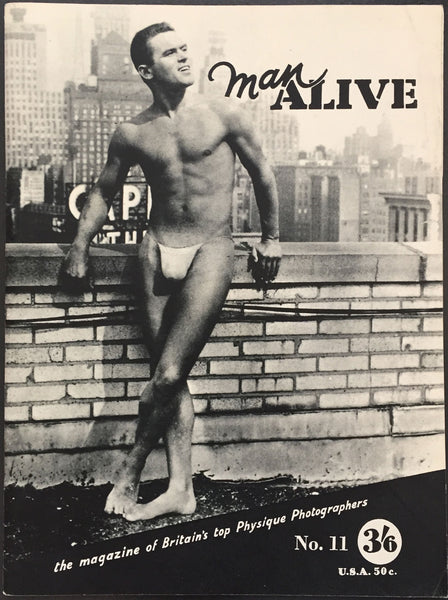 Man Alive Vintage Physique Magazine