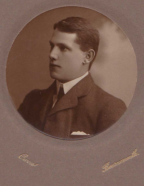 Handsome Man from Bournemouth vintage photo