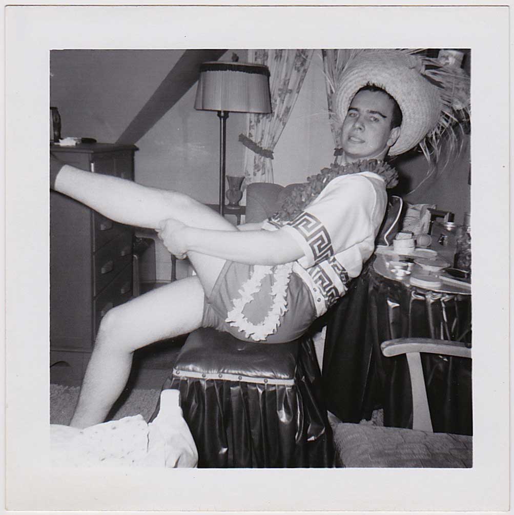 Man with Big Legs: Vintage Gay Interest Photo