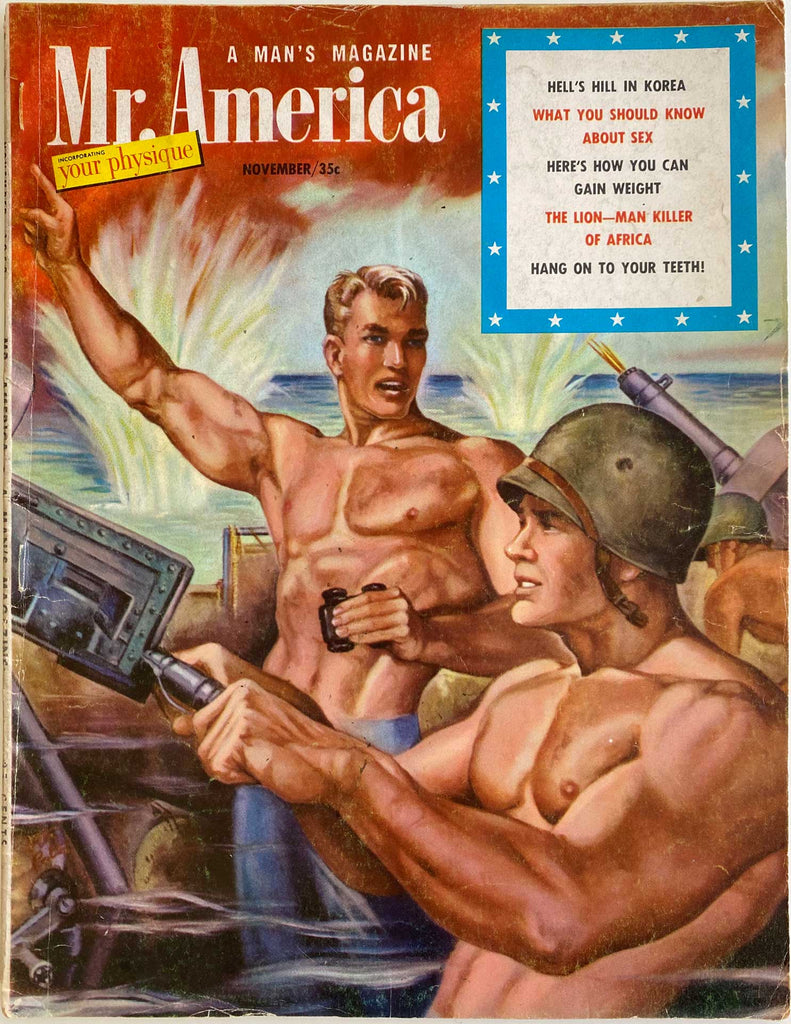 Mr. America: Vintage Physique Magazine November 1952