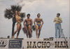 Macho Man Contestants: Set of 3 Vintage Postcards