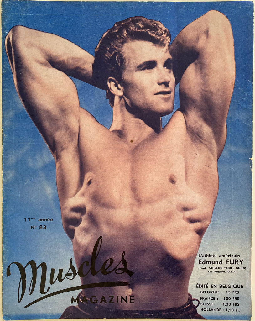 Muscles 83: Vintage Belgian Physique Magazine Ed Fury