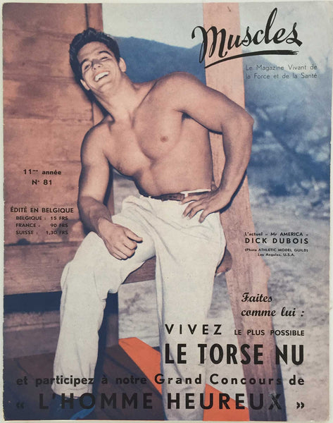 Muscles 81: Vintage Belgian Physique Magazine