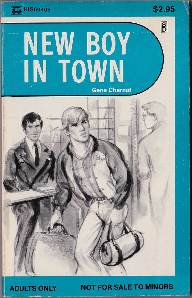 New Boy in Town, vintage gay pulp novel