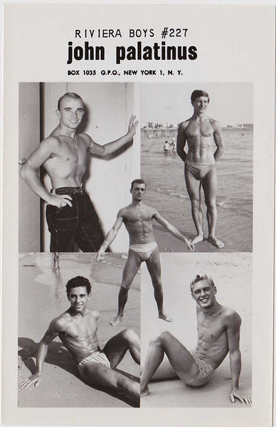 Palatinus Vintage Physique Photo: Riviera Boys #227