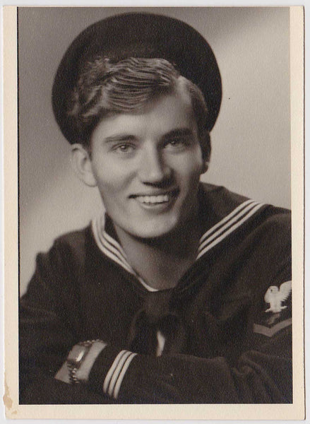 Smiling Sailor: Vintage Gay Interest Photo