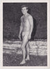 vintage physique photo To Ron With Love, Steve
