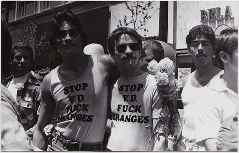 Fuck Oranges: Real Photo Postcard