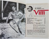 Vim: Vintage Physique Magazine January 1955